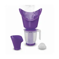 Lifelong LLS63 Face, Nose and Cough Steamer | 3 in 1 Plastic Steam Vaporizer | Nozzle Inhaler, Facial Sauna and Facial S