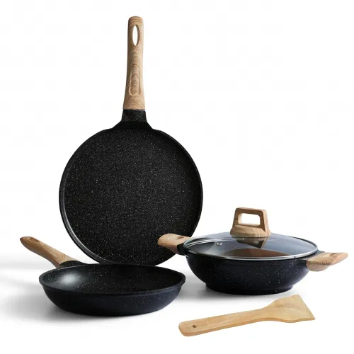Image of Lifelong 3 Piece Die-Cast Cookware Set