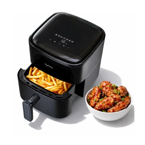 Image of Lifelong 4.2 Litre Digital Air Fryer Touch Control 7 Preset Menu Detachable Handle