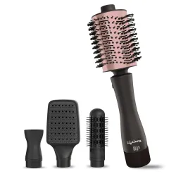 Lifelong 4in1 Hot Air Brush 1200W |Ceramic Coated Hair Styler Complete Set