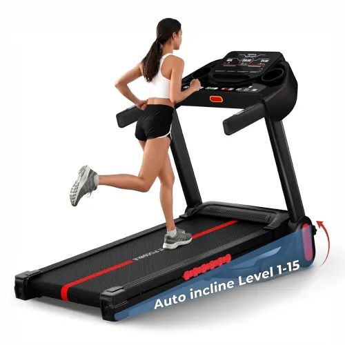 Image of Lifelong 4.5HP Peak Foldable Treadmill for Home