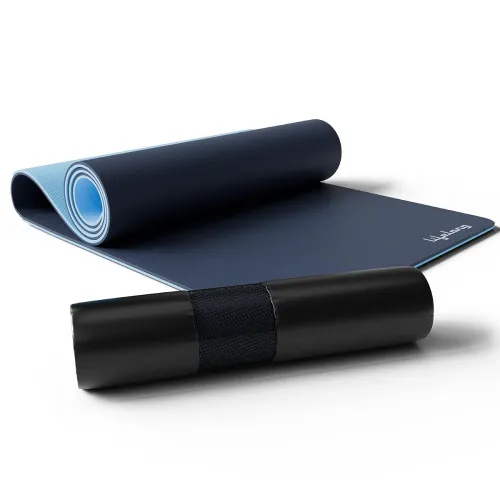 Image of Lifelong 6mm Dual Color TPE Material Anti-Slip Yoga Mat for Home, Gym, Yoga