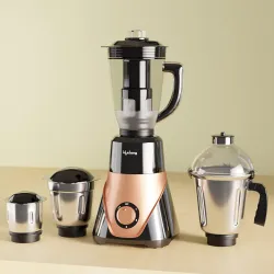 Lifelong 750 Watt Mixer Grinder for Kitchen | 4 Jars 750 Watt Mixie with Chutney Jar,Jar for Shakes,Wet Grinding and Juicer |Blender for Juices & Shakes| 1 Year Warranty with Pan India Servi...
