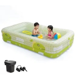 Lifelong Inflatable Swimming Pool 7Ft for Adults & Kids | Swimming Pool for Family | Inflatable Water Tub for Kids & Adu