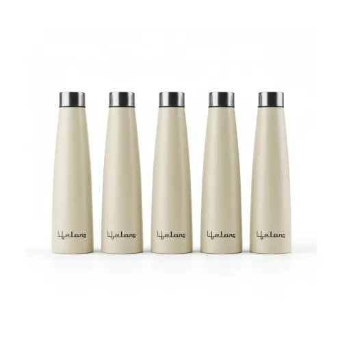 Image of Lifelong 900ml Stainless Steel Water Bottle Pack of 5 