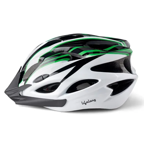 Image of Lifelong Adjustable Cycling Helmet With Detachable Visor