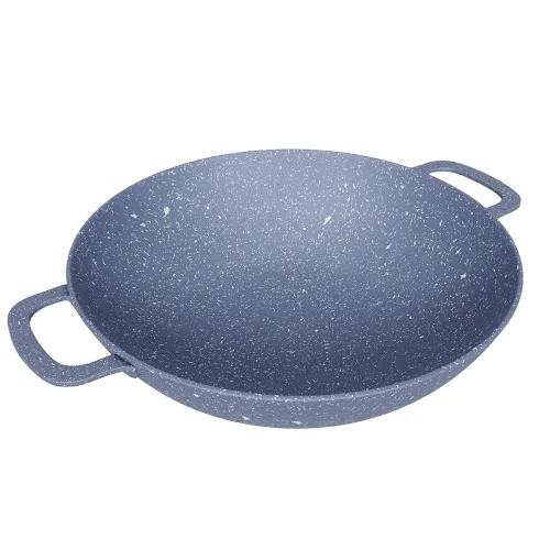 Image of Lifelong LLCKDCK01 Aluminium Die Cast Kadhai 22 CM| 2.2 Litre Capacity| Non-Toxic| Gas Stove Safe | Hot Plate Safe | Scr