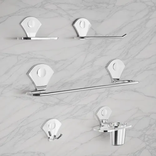 Image of Lifelong Bathroom Shelf for Storage - Stainless Steel Wall Mounted Washroom Rack