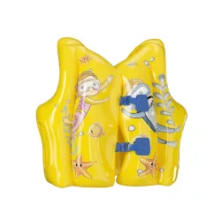 Lifelong Beginner Swim Vest Jacket for Kids Swimming Life Jacket | Life Jacket |Swimming Pool Floats for Kids Swim Vest(Yellow)
