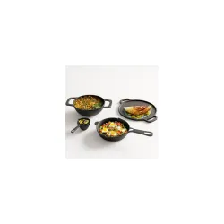 Lifelong Cast Iron Cookware Combo Set 4-Piece