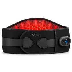 Lifelong Cordless Orthopaedic Massage Waist Belt with Detachable Controller
