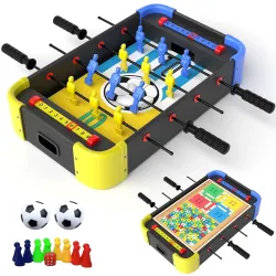 Lifelong Cuppy 3-in-1 Wooden Foosball & Board Game Table