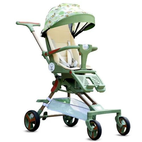 Image of Lifelong Cuppy Baby Stroller (0-36M, 360° Seat, Foldable)