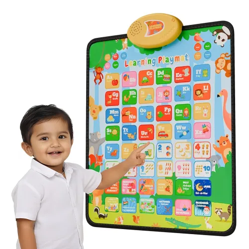 Image of Lifelong Cuppy Bilingual Talking Playmat for Kids (3+ Years)