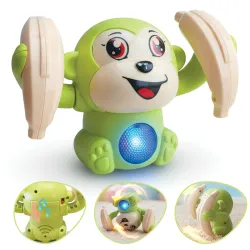 Lifelong Cuppy Dancing Monkey Toy for Babies & Kids with 360° Tumbling