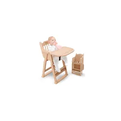 Lifelong Cuppy Wooden High Chair for Kids 0-5 Years