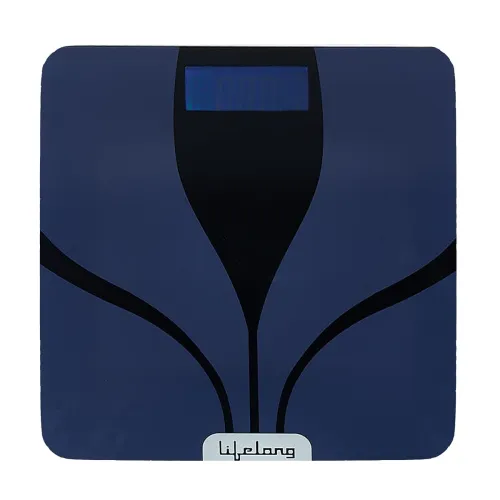 Image of Lifelong Digital Electronic Bathroom Weighing Scale (Blue)