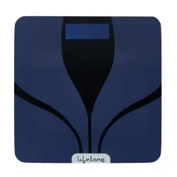 Lifelong Digital Electronic Bathroom Weighing Scale (Blue)
