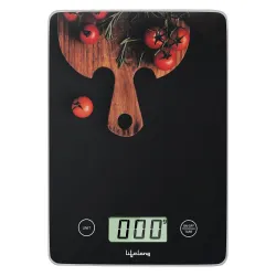 Lifelong Digital Kitchen Weighing Scale for Cooking & Baking | Multipurpose Food Weight Machine with TARE Function, Backlit LCD Display | Precise Measuring Home, Diet,Ingredients
