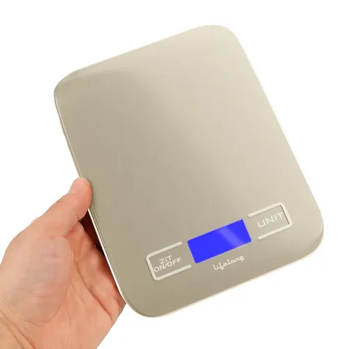 Image of Lifelong Digital Kitchen Weighing Scale with LCD Display 5kg Capacity