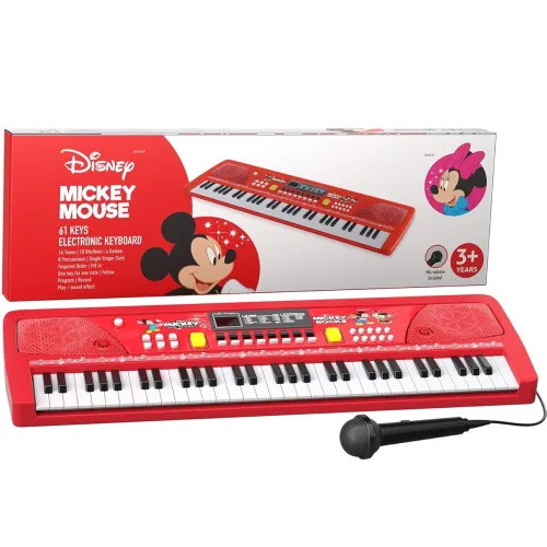 Image of Lifelong Disney Mickey 61-Key Electronic Piano Keyboard