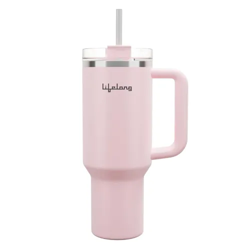 Image of Lifelong Double-Walled Vacuum Insulated Tumbler with Handle 1200ml