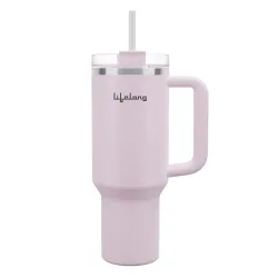 Lifelong Double-Walled Vacuum Insulated Tumbler with Unbreakable Tritan Lid 1200ml