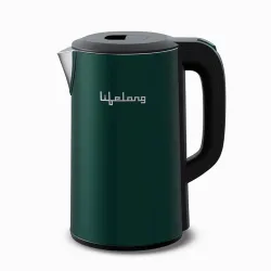 Lifelong Electric Kettle 1.6 Litre 1350W Stainless Steel with Overheat Protection