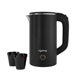 Lifelong Electric Kettle 0.8 Litre with 2 Cups