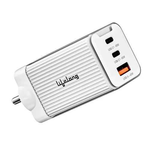 Image of Lifelong Electronics 65W Super Fast GaN Charger 