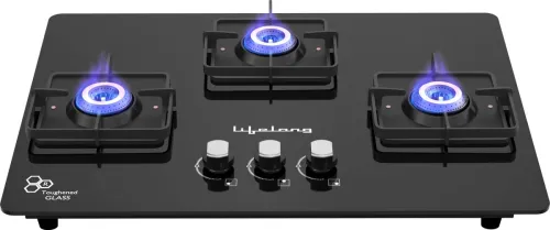 Image of Lifelong Ember LLHT933 Hob Top with Battery Operated Ignition (3 Burners)