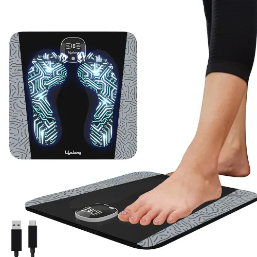 Image of Lifelong EMS Foot Massager- Electric Foot Massager Machine for Pain Relief