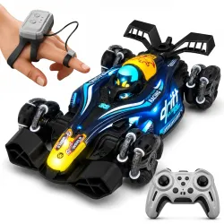 Lifelong F1 RC Car for Kids | 1:14 Scale, 4x4 Wheel Drift Car with Hand Sensor Control | Stunt Car with Smoke, Lights, Racing Sounds, 360° Spin | USB Rechargeable Remote Control Toy for Kids...
