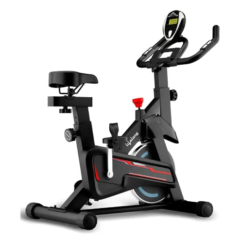 Image of Lifelong Fit Pro Spin Fitness Bike for Home Cardio Workout with 7 KG Flywheel