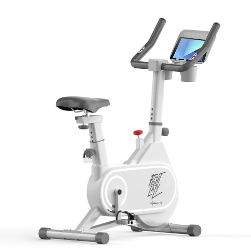 Image of Lifelong Fit Pro Spin Fitness Bike with 7Kg Flywheel, Adjustable Resistance 