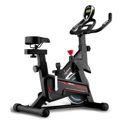 Lifelong Fit Pro Spin Fitness Bike for Home Cardio Workout with 7 KG Flywheel