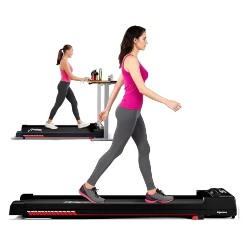 Image of Lifelong Fit Pro Treadmill 3 HP Peak 2 Level Manual Incline Walking Machine 