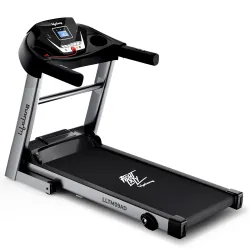 Lifelong FitPro LLTM09AD (4HP Peak) Motorized Treadmill for Home Use | 0.8–12 km/h Speed, 3-Level Incline, 12 Preset Programs | Foldable Soft-Drop, Whisper-Quiet DC Motor, Bluetooth & Speake...