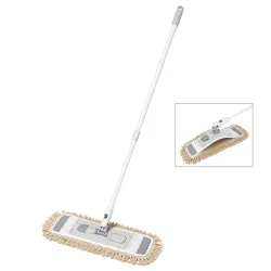 Lifelong Flat Floor Mop with Microfiber Cleaning Pad 