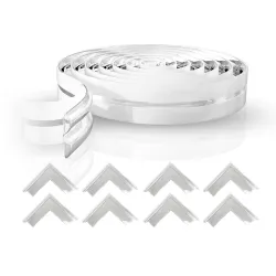 Lifelong Foam Cuppy Baby Safety & Protection Kit 2 in 1 | Long Safety Strip & 8 Large Corner Guards | Drawer Safety, Child Safety, Baby Proofing, Kids Safety Products, Edge Protection, Cabin...