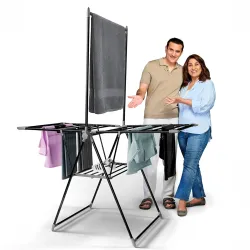 Lifelong Foldable Height Adjustable Drying Rack