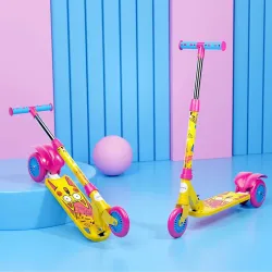 Lifelong Kick Scooter Adjustable Height, Foldable Design, with Side Stand, Skate Scooter for Kids, 6month Manufacturers 