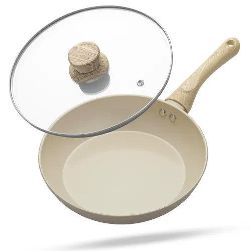 Image of Lifelong Forged Fry Pan with Glass Lid 24 cm 1.8 Litre