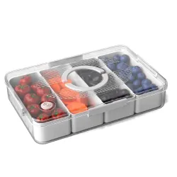 Lifelong Fridge Storage Box With 4 Removable Containers
