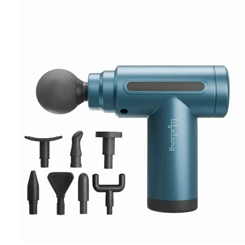 Image of Lifelong Gun Massager For Pain Relief 8 Massage Heads 6 Speed Modes 