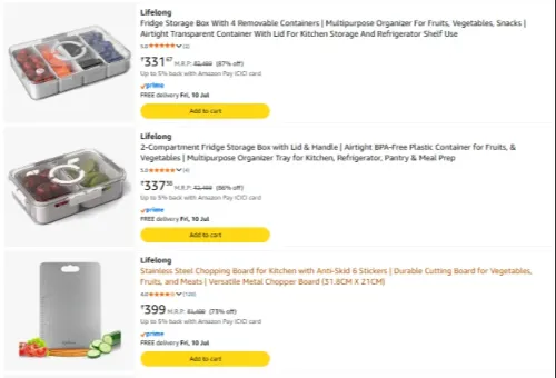 Image of Lifelong Household Product upto 88% Discount