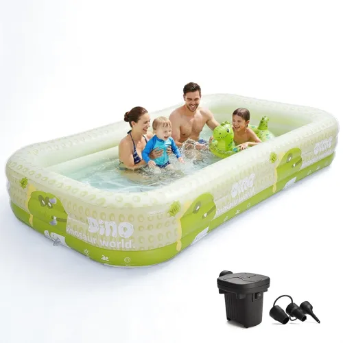 Image of Lifelong Inflatable Swimming Pool 10Ft Large Swimming Pool for Family