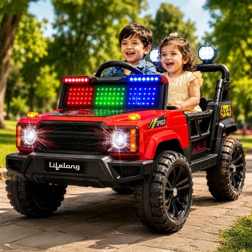 Image of Lifelong Jeepster EV Car for Kids 