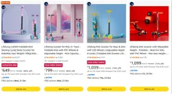 Lifelong Kick Scooter upto 84% Discount