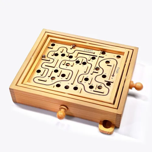 Image of Lifelong Labyrinth Wooden Maze Puzzle Game 